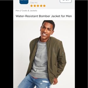 Old Navy Bomber Jacket NWT